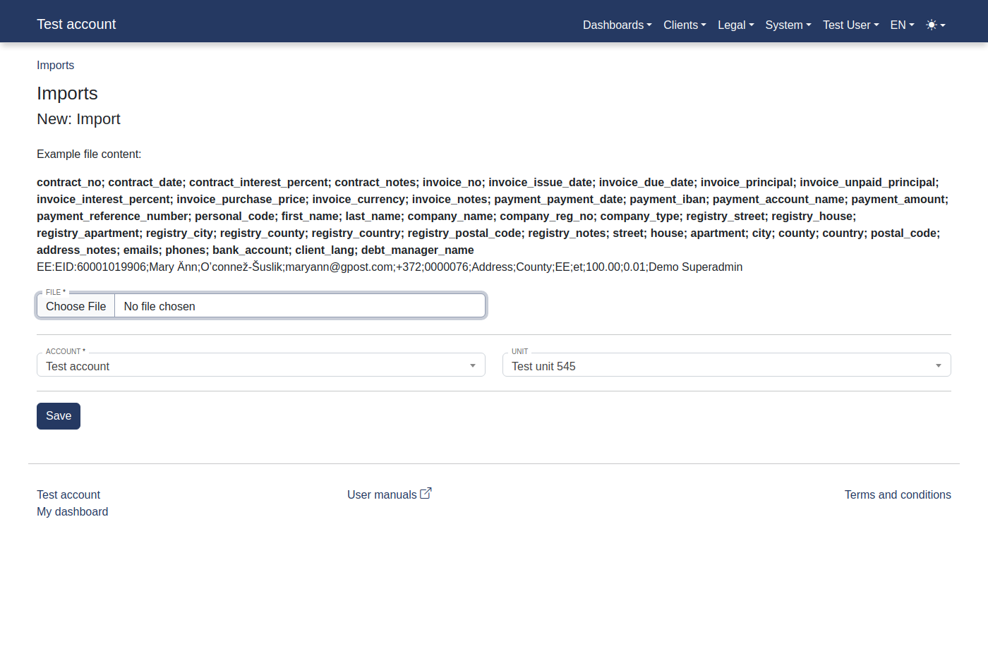 How to import claims? 10