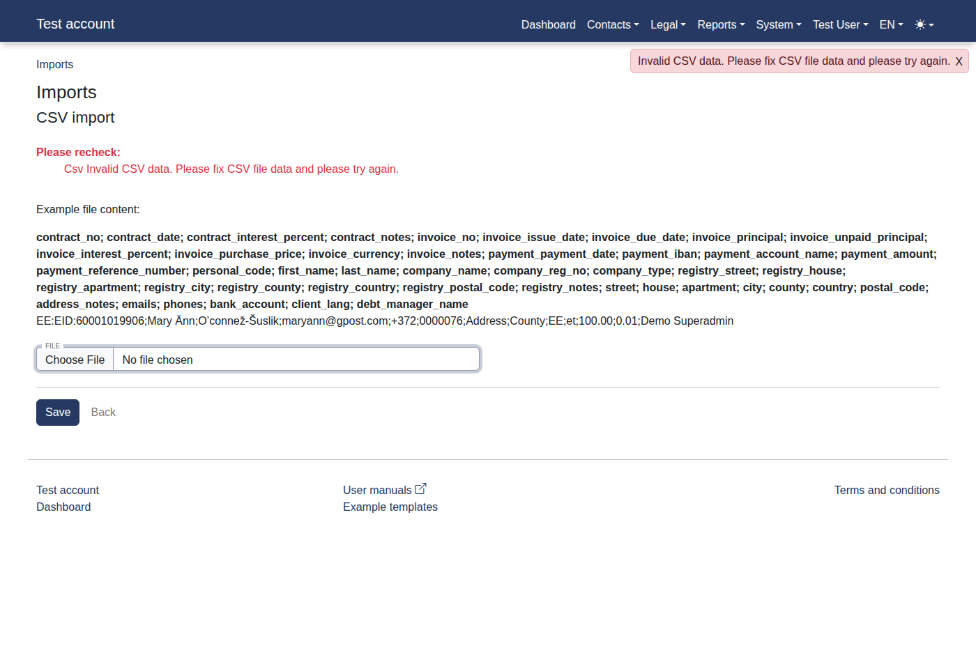How to import claims? 13