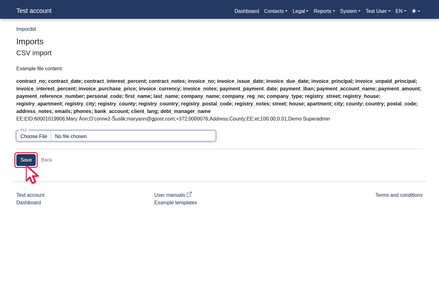 How to import claims? — 5