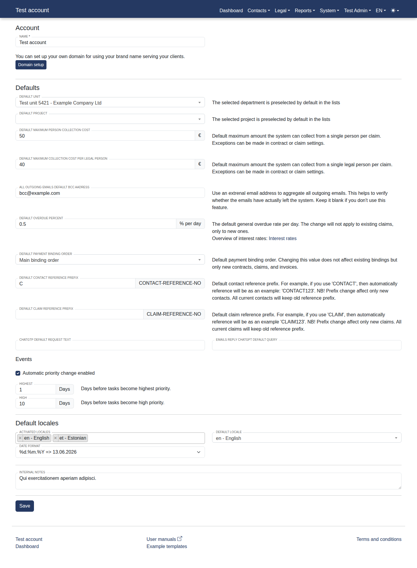 How to setup own domain? 10